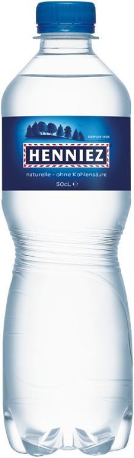 Henniez blau ohne Kohlensäure 50cl PET 4x6er Tray