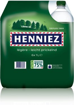 Henniez grün wenig Kohlensäure 100cl PET 6er Har