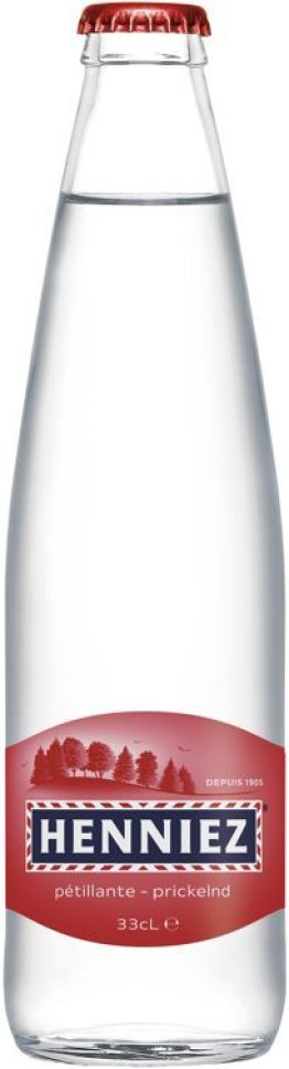 Henniez rot viel Kohlensäure 33cl MW 24er Har