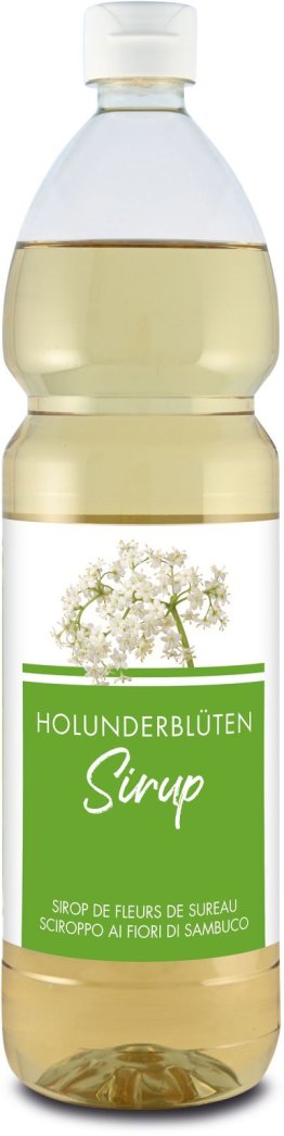 Holderhof Holunderblüten Sirup 100cl PET 6er Kart