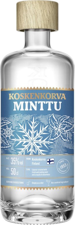 Likör Koskenkorva Minttu 50cl EW 12er Kart