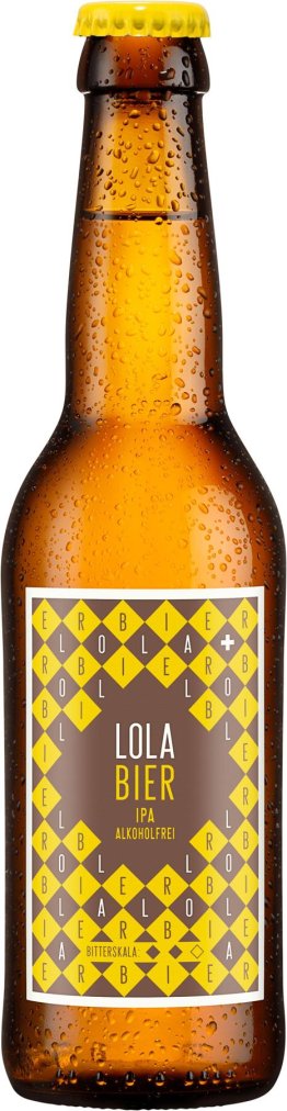 Lola Bier India Pale Ale alkoholfrei 33cl MW 24er Har