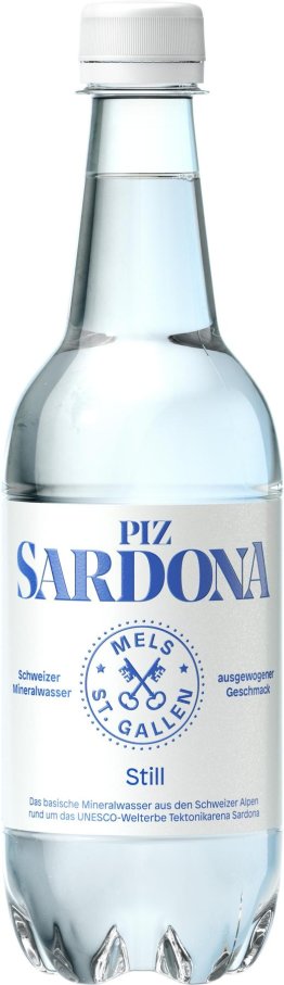Piz Sardona ohne Kohlensäure 50cl PET 24er Tray