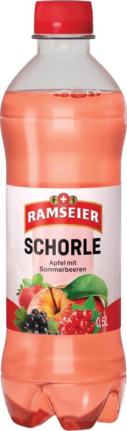 Ramseier Apfelschorle Sommerbeeren 50cl PET 4x6er Tray