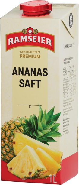 Ramseier Premium Ananassaft 100cl Tetra 12er Tray