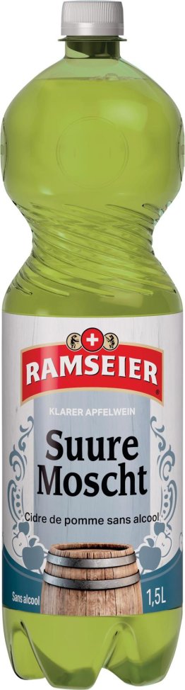 Ramseier Suure Moscht klar ohne Alkohol 150cl PET 6er FOP