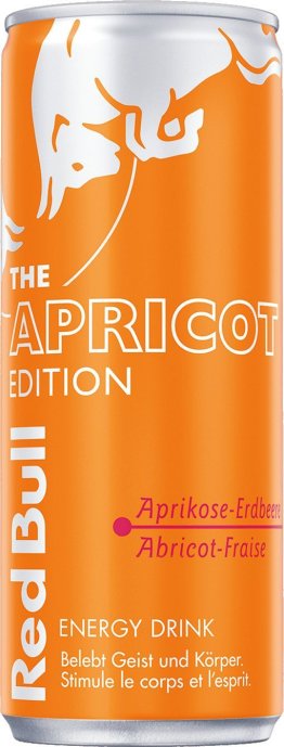 Red Bull Aprikose 25cl Dose 24er Tray