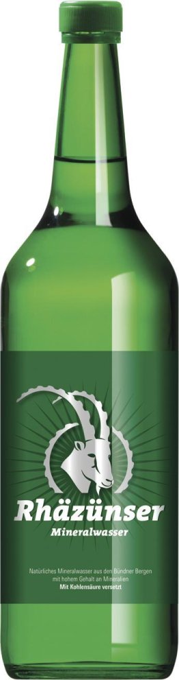 Rhäzünser mit Kohlensäure 100cl MW 12er Har