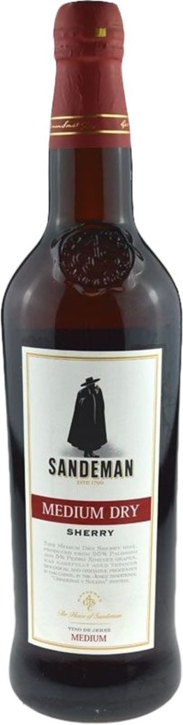 Sherry Sandeman Medium Dry 75cl EW 6er Kart