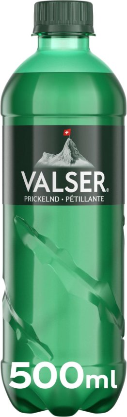 Valser Prickelnd mit Kohlensäure 50cl PET 24er Tray