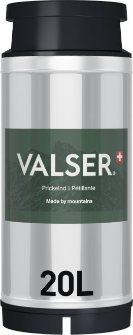 Valser Prickelnd mit Kohlensäure 20 Lt 100cl 20L Tank