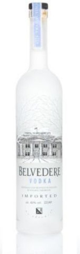 Vodka Belvedere Pure Jéroboam Illuminator 300cl EW 1er Kart