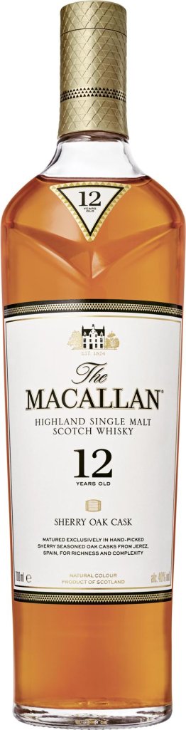 Whisky Macallan 12y Sherry Oak 70cl EW 6er Kart