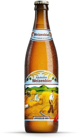 Appenzeller Bier Weizen alkoholfrei Bio MW * 50cl HAR