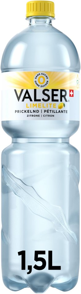 Valser Prickelnd Zitrone (PET 6er-Pack) 150cl KAR