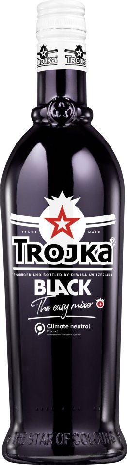 Vodka Black Trojka Likör 70cl KAR