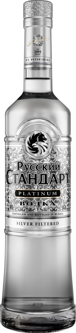 Vodka Russian Standard Platinum 70cl KAR