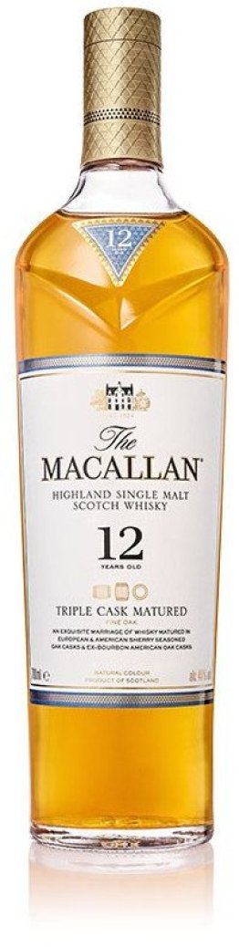 Macallan 12yr Triple Cask Whisky * 70cl KAR