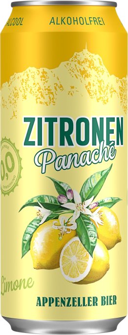 Appenzeller Bier Zitronen Panaché alkoholfrei (Dosen) * 50cl KAR