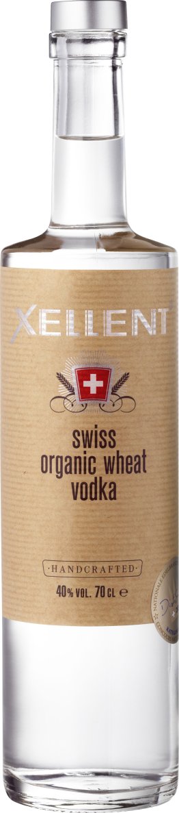 Xellent Swiss Orangic Wheat Vodka BIO * 70cl KAR