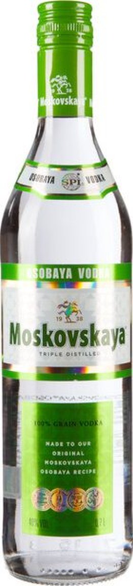 Vodka Moskovskaya 70cl KAR