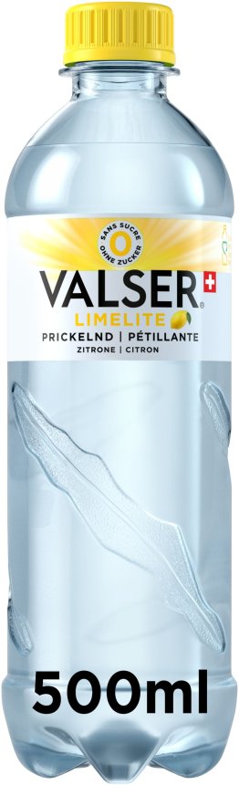 Valser Prickelnd Zitrone (PET Pack) * 50cl KAR