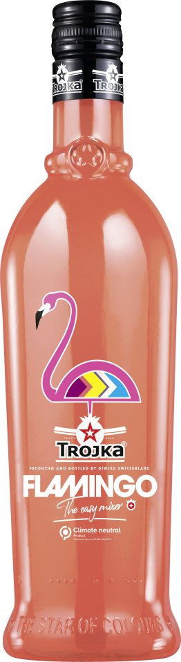 Vodka Trojka Flamingo Likör 70cl KAR