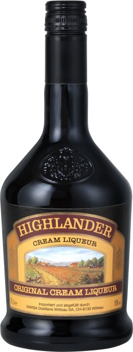Highlander Cream Likör 70cl KAR