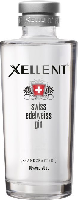 Gin Xellent Swiss Edelweiss 70cl KAR