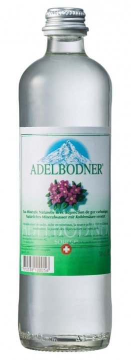 Adelbodner Alpenrose grün mit Kohlensäure MW * 50cl HAR