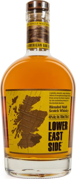 Lower East Side Blended Malt Scotch Whisky * 70cl KAR