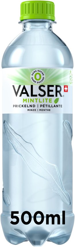 Valser Prickelnd Minze (PET Pack) 50cl KAR