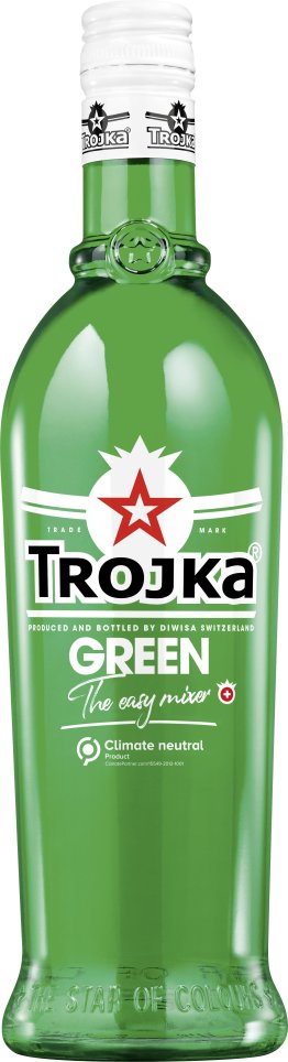 Vodka Green Trojka Likör 70cl KAR