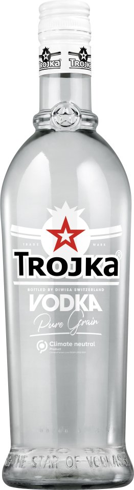Vodka Trojka Pure Grain 70cl KAR