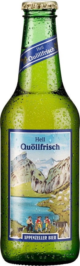 Appenzeller Bier Quöllfrisch hell (EW 10er-Pack) 33cl KAR