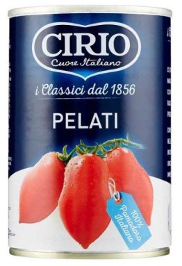 Pelati 400gr "Cirio" ital. Tomaten geschält 400gr KAR
