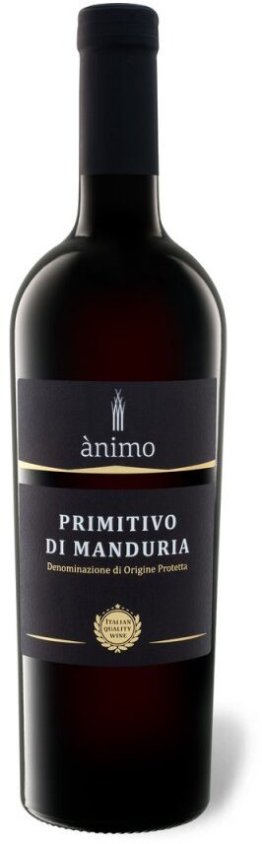 Primitivo di Manduria DOP "ANIMO" Cantina Vigne & Vini 75cl KAR