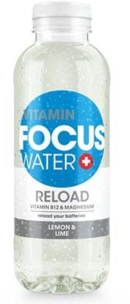 Focus Water RELOAD * Zitrone und Limette (PET Pack) 50cl KAR