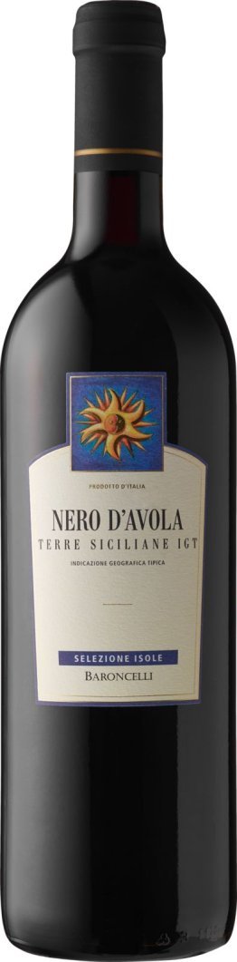 Nero d'Avola Sicilia DOC Baroncelli *50cl* 50cl KAR