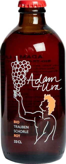 Adam + Uva Traubenschorle Bio Rot 33cl MW 20er Har
