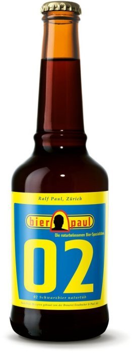 Bier Paul 02 Schwarzbier naturtrüb 33cl MW 20er Har