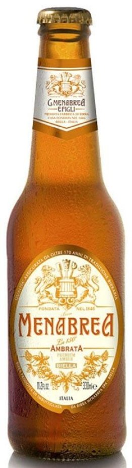 Menabrea Ambrata Lager 33cl EW 24er Kart