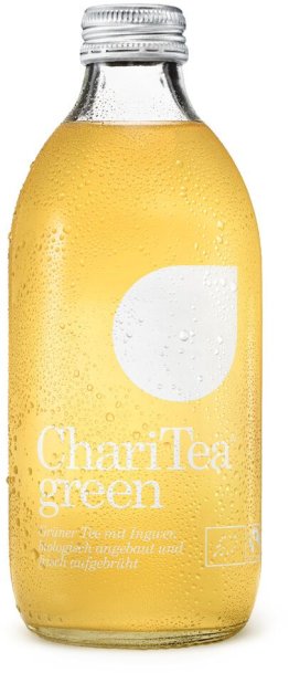 ChariTea Green Grüntee/Ingwer Bio 33cl MW 20er Har