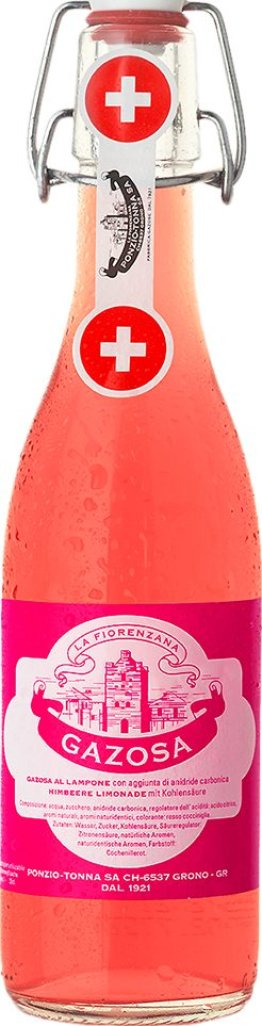 Gazosa La Fiorenzana Himbeer/Lampone 35cl MW B 20er Har