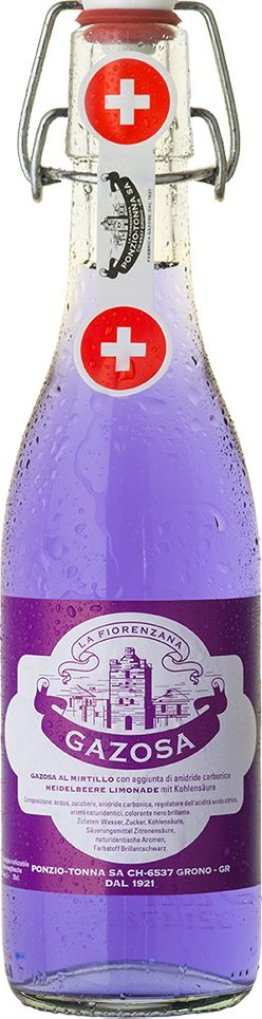 Gazosa La Fiorenzana Heidelbeere/Mirtillo 35cl MW B 20er Har