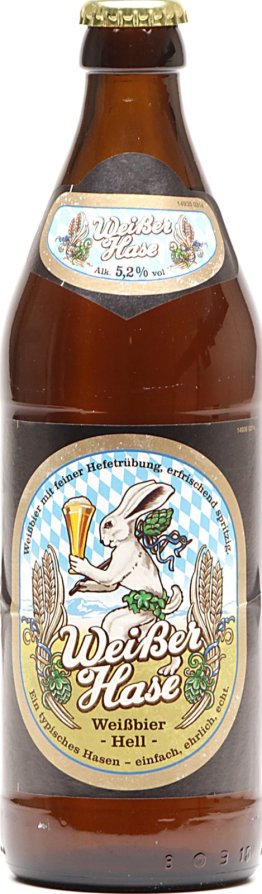 Weisser Hase Weissbier hell 50cl MW 20er Har