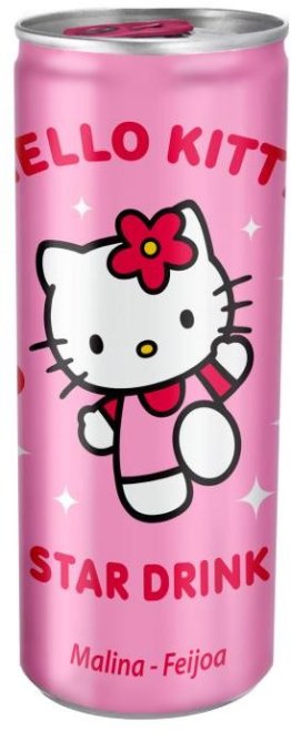 Hello Kitty Stardrink 25cl Dose 24er Kart