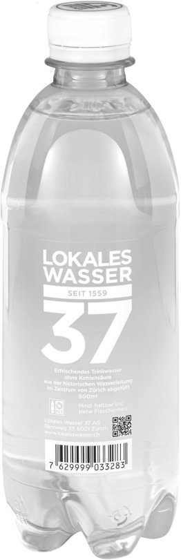 Lokales Wasser 37 ohne CO2 50cl PET 12er Tray