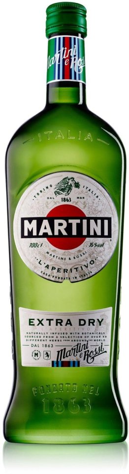 Martini Vermouth Extra Dry 100cl EW 6er Kart