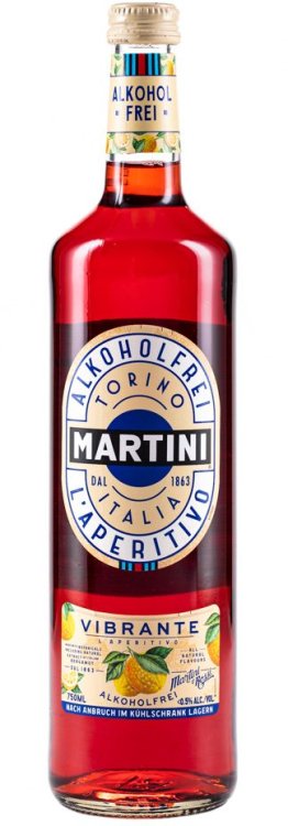 Martini Vibrante alkoholfrei netto 75cl EW 6er Kart